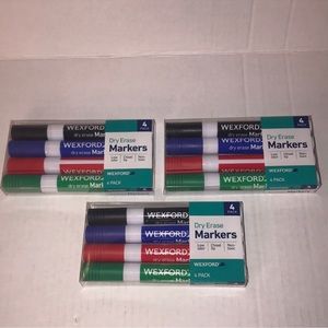 🆕Wexford Dry Erase Markers